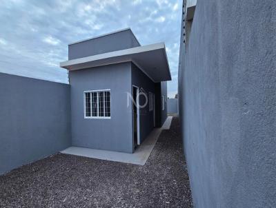 Casa Nova para Venda, em Tr�s Lagoas, bairro Jd Guapor� I, 2 dormit�rios, 1 banheiro, 2 vagas
