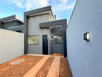 Casa Nova para Venda, em Tr�s Lagoas, bairro Santa Luzia, 3 dormit�rios, 2 banheiros, 1 su�te, 2 vagas